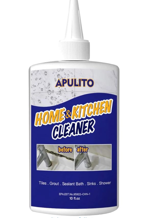 Household Black Stain Gel for Bathroom Shower Kitchen Tile Grout, Sinks Countertops