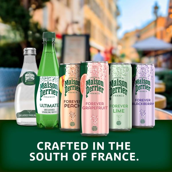 Maison Perrier Ultimate Sparkling Water, 11.15 Fl Oz Cans, 8 Count, 3 Pack